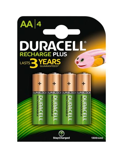 Duracell Recharge Ultra AA 4kpl 1300mAh -akkuparisto
