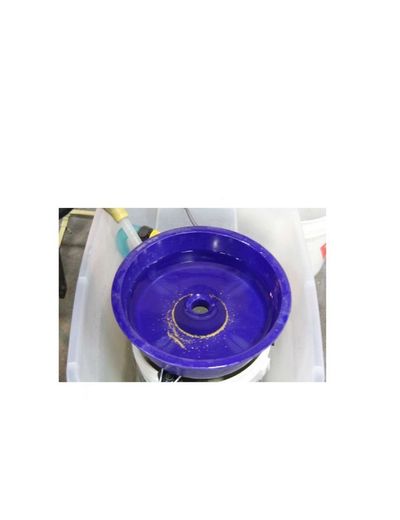 Gold Concentrating Bowl -kultakooli, kultavati