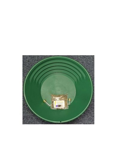 Klondike Special 14" -vaskooli, vihreä, muovi