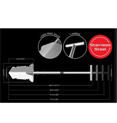 Nokta Makro Premium Shovel -kaivuutyökalu