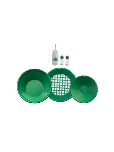 Garrett Gold Pan Kit with Guzzler -vaskoolisetti, aloituspaketti