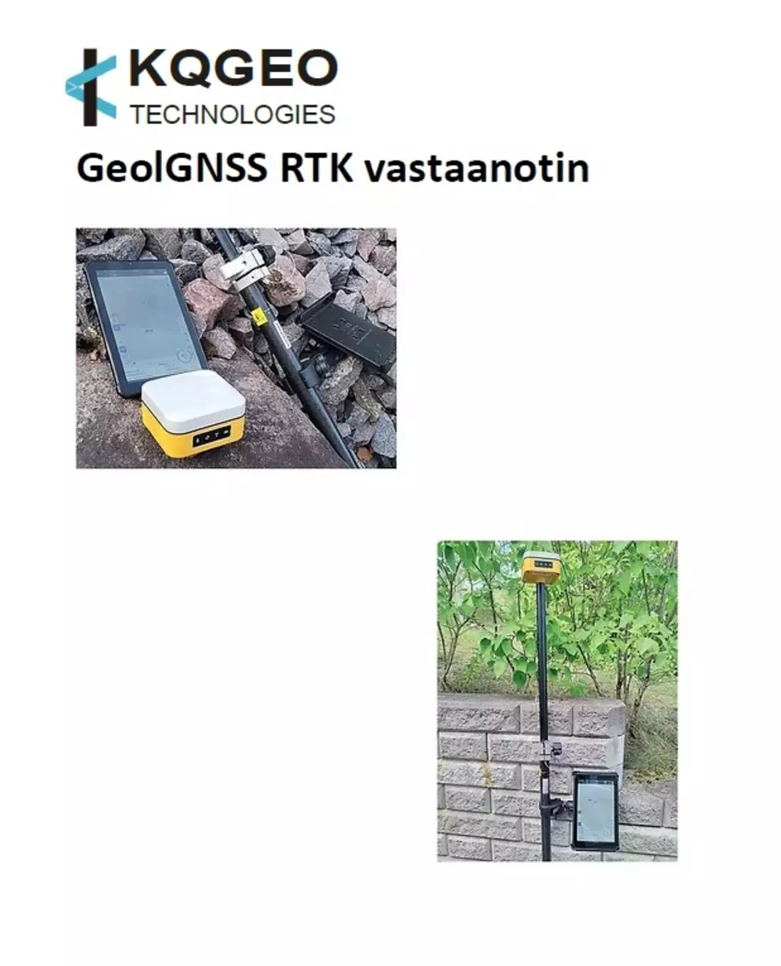 GeolGNSS RTK -antenni/vastaanotin