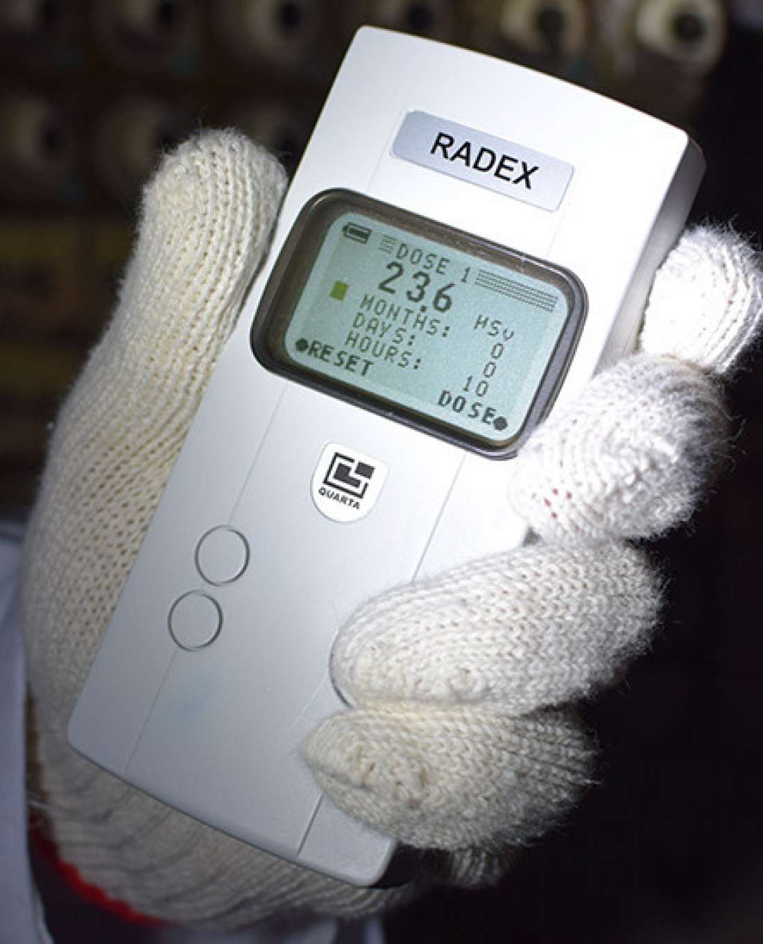 Radex RD1008 -ammattilaisen säteilymittari